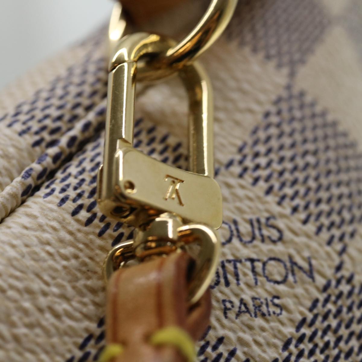 LOUIS VUITTON Damier Azur Pochette Accessoires Pouch N51986 LV 70913