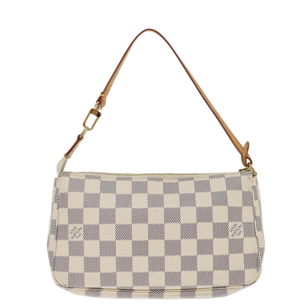 LOUIS VUITTON Damier Azur Pochette Accessoires Pouch N51986 LV 70913