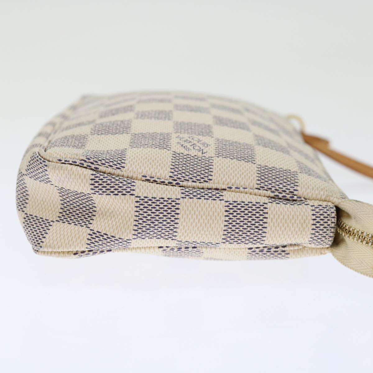 LOUIS VUITTON Damier Azur Pochette Accessoires Pouch N51986 LV 70913
