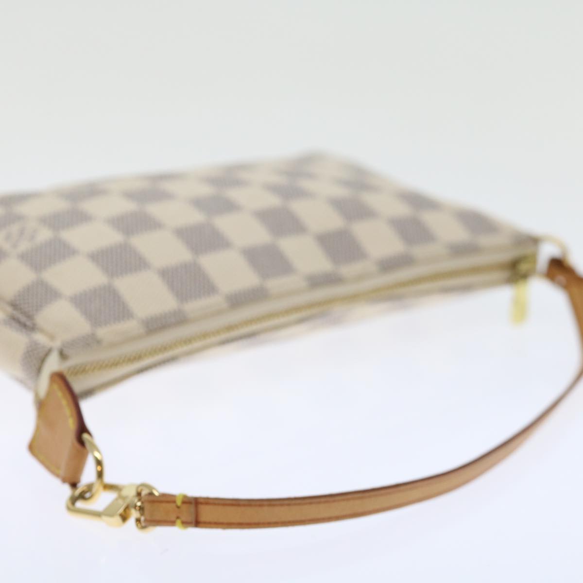 LOUIS VUITTON Damier Azur Pochette Accessoires Pouch N51986 LV 70913