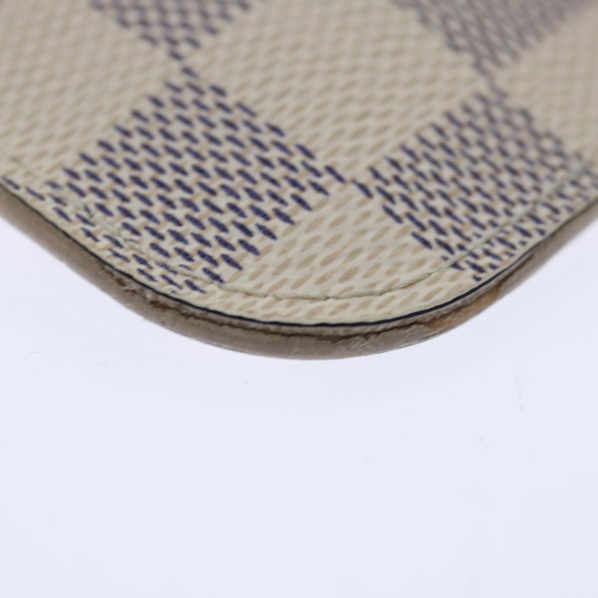 LOUIS VUITTON Damier Azur Neverfull MM Pouch Pouch LV 70919