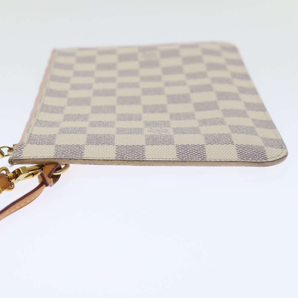 LOUIS VUITTON Damier Azur Neverfull MM Pouch Pouch LV 70919