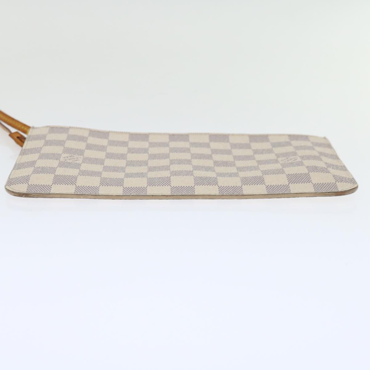 LOUIS VUITTON Damier Azur Neverfull MM Pouch Pouch LV 70919