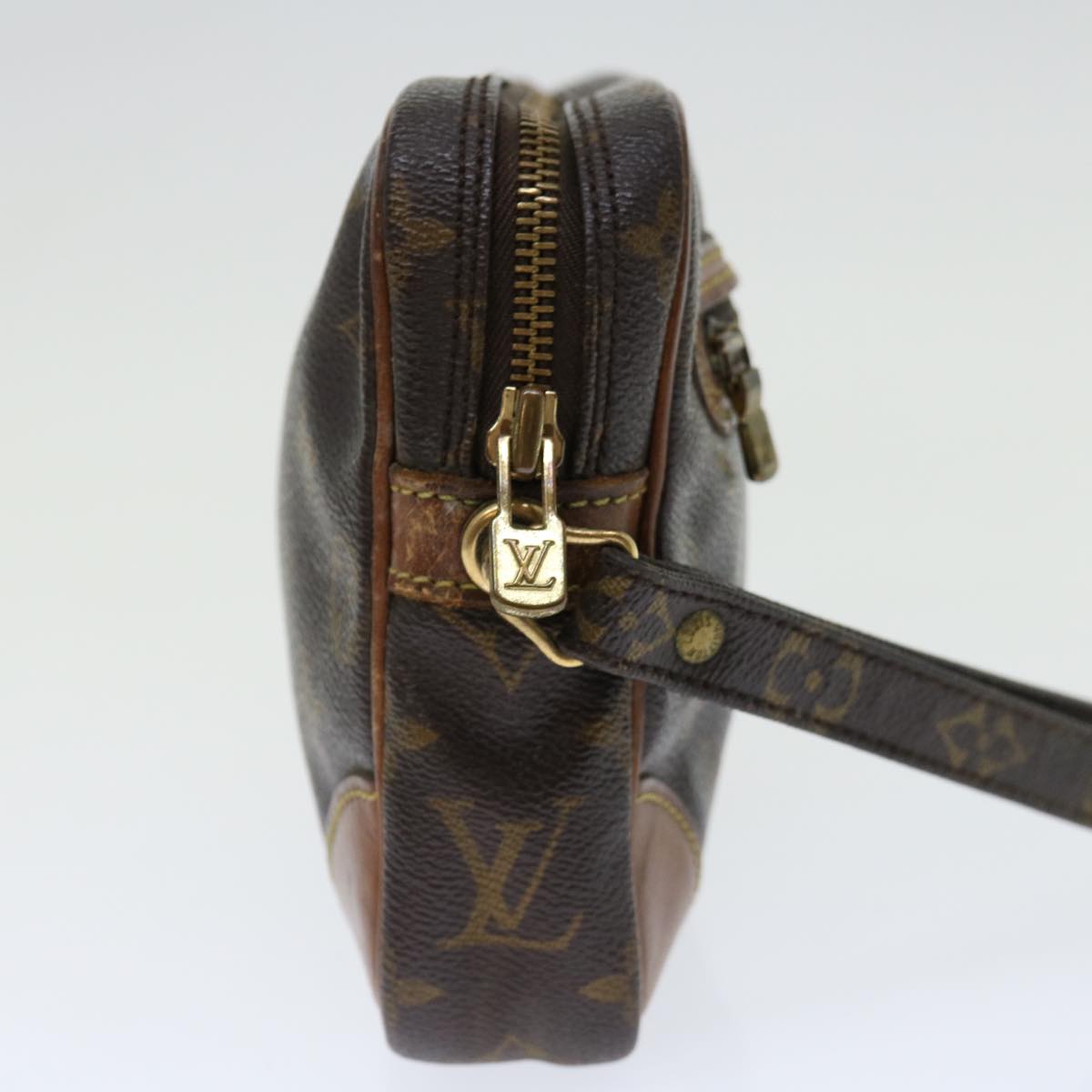 LOUIS VUITTON Monogram Marly Dragonne GM Clutch Bag M51825 LV 70920