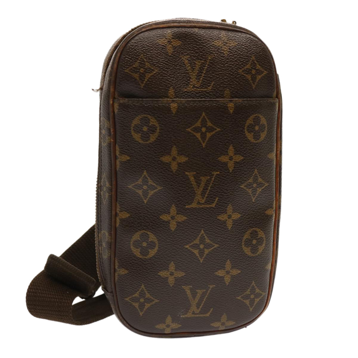 LOUIS VUITTON Monogram Pochette Gange Shoulder Bag M51870 LV 70923
