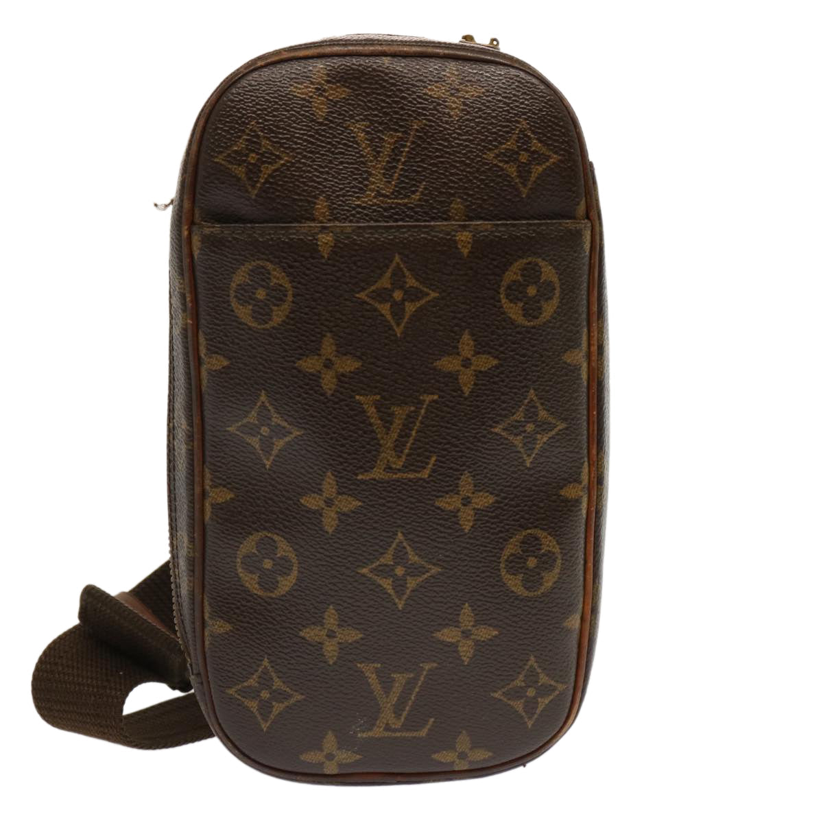 LOUIS VUITTON Monogram Pochette Gange Shoulder Bag M51870 LV 70923
