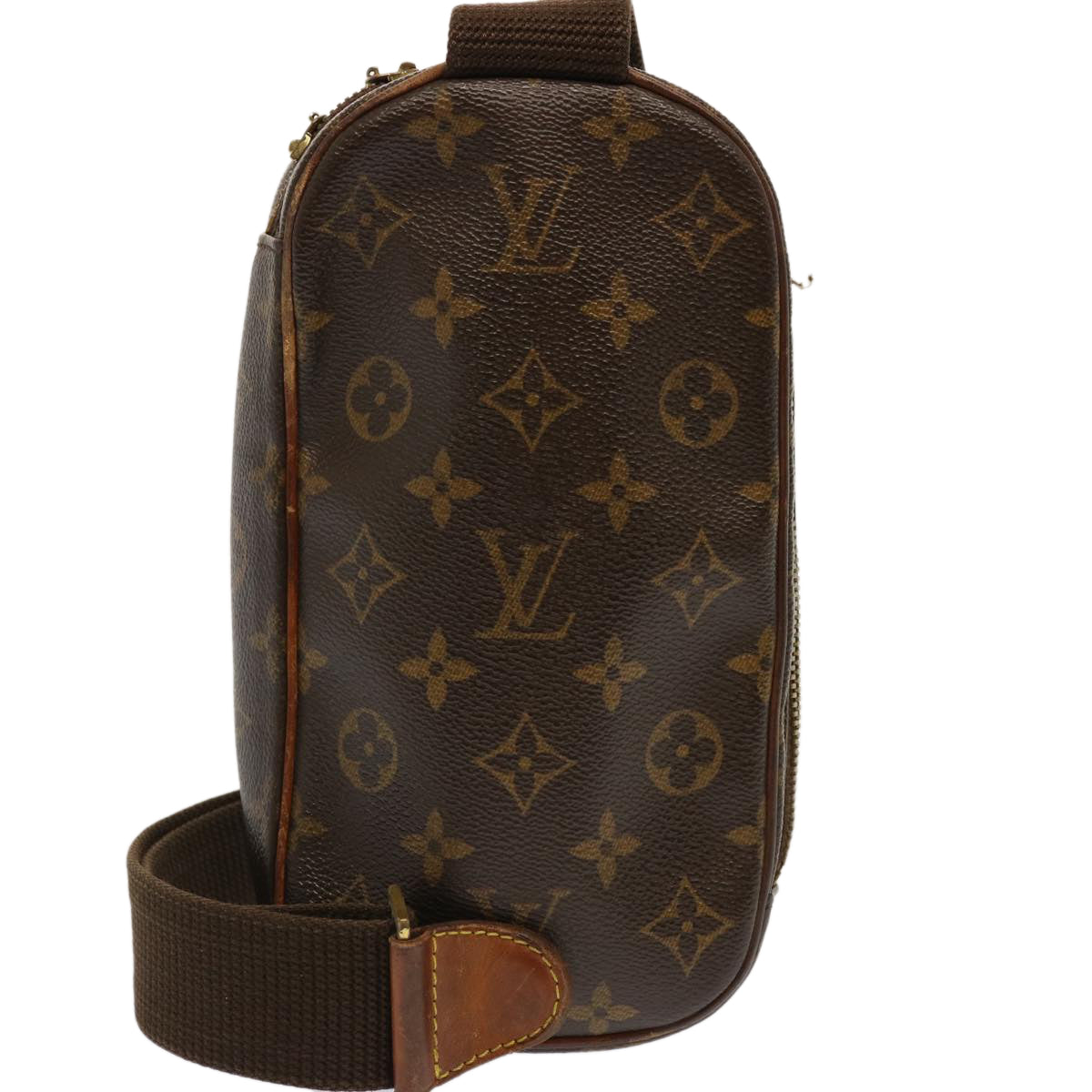 LOUIS VUITTON Monogram Pochette Gange Shoulder Bag M51870 LV 70923