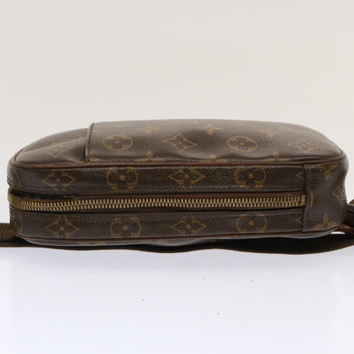 LOUIS VUITTON Monogram Pochette Gange Shoulder Bag M51870 LV 70923