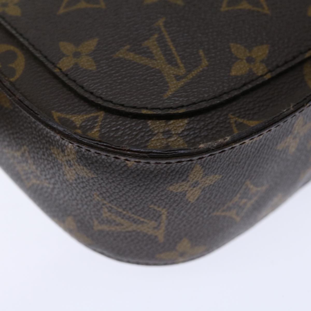 LOUIS VUITTON Monogram Saint Cloud GM Shoulder Bag M51242 LV 70925