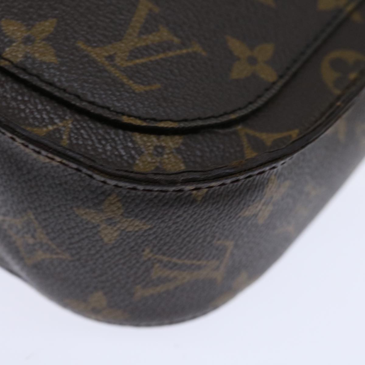 LOUIS VUITTON Monogram Saint Cloud GM Shoulder Bag M51242 LV 70925