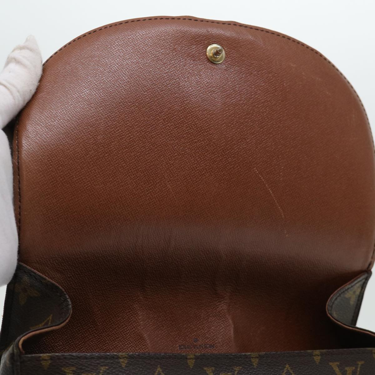 LOUIS VUITTON Monogram Saint Cloud GM Shoulder Bag M51242 LV 70925