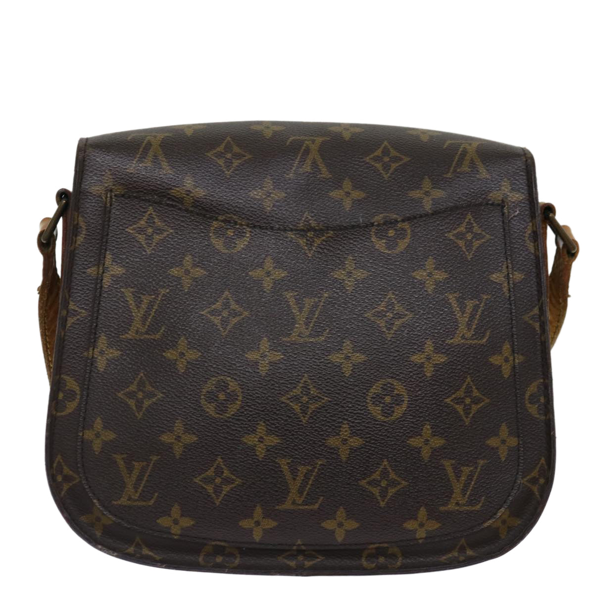 LOUIS VUITTON Monogram Saint Cloud GM Shoulder Bag M51242 LV 70925