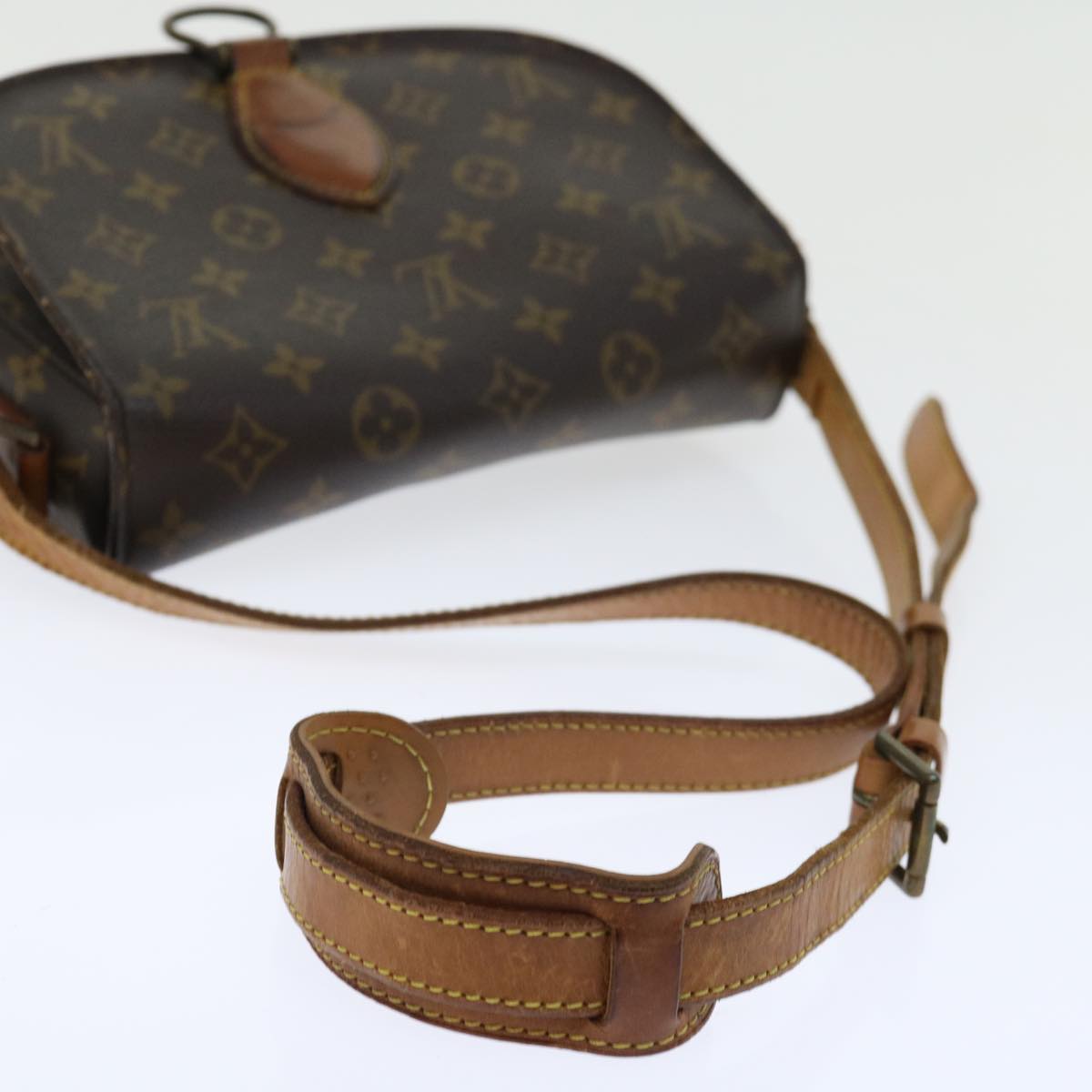 LOUIS VUITTON Monogram Saint Cloud GM Shoulder Bag M51242 LV 70925