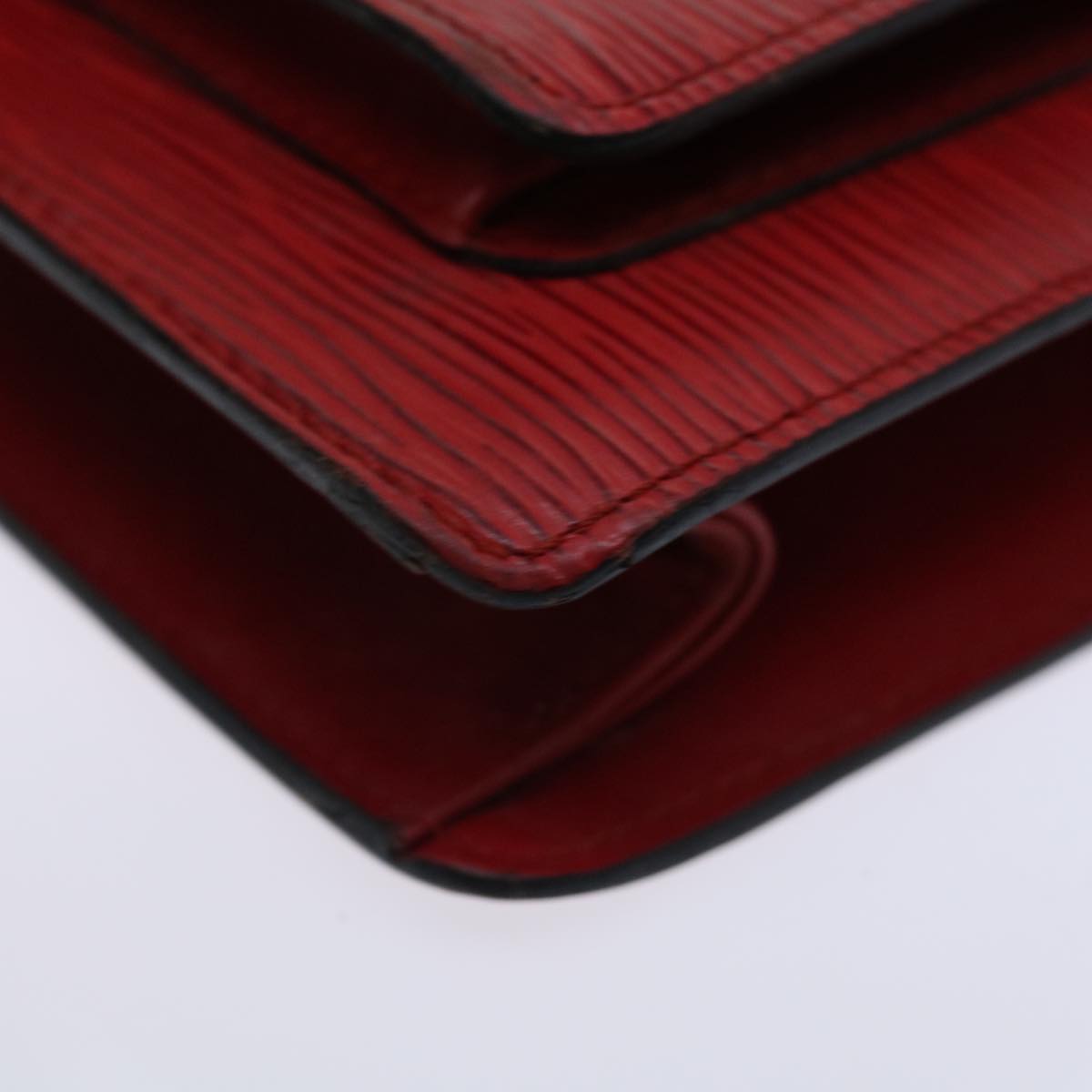 LOUIS VUITTON Epi Monceau 28 Hand Bag Red M40783 LV 70927