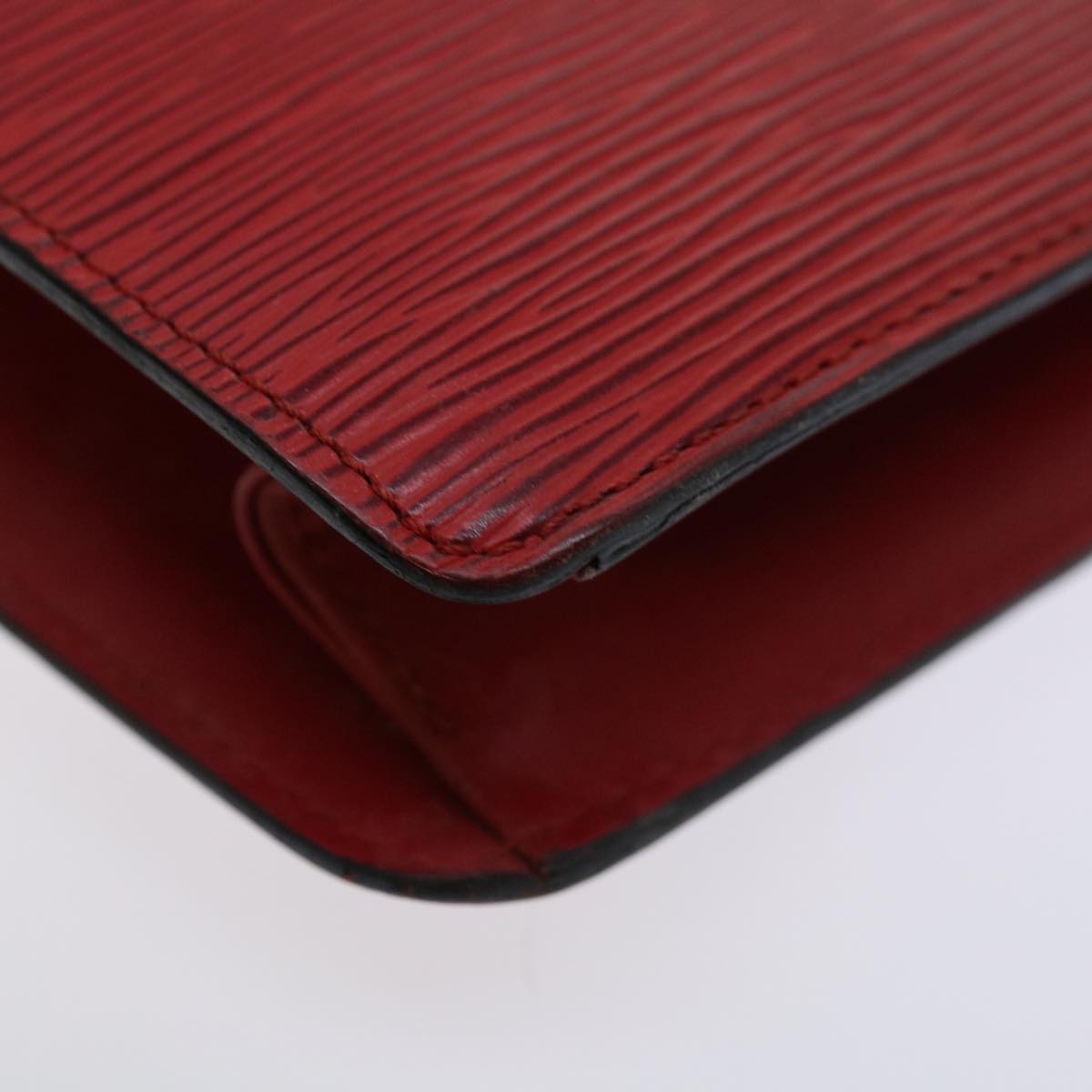LOUIS VUITTON Epi Monceau 28 Hand Bag Red M40783 LV 70927