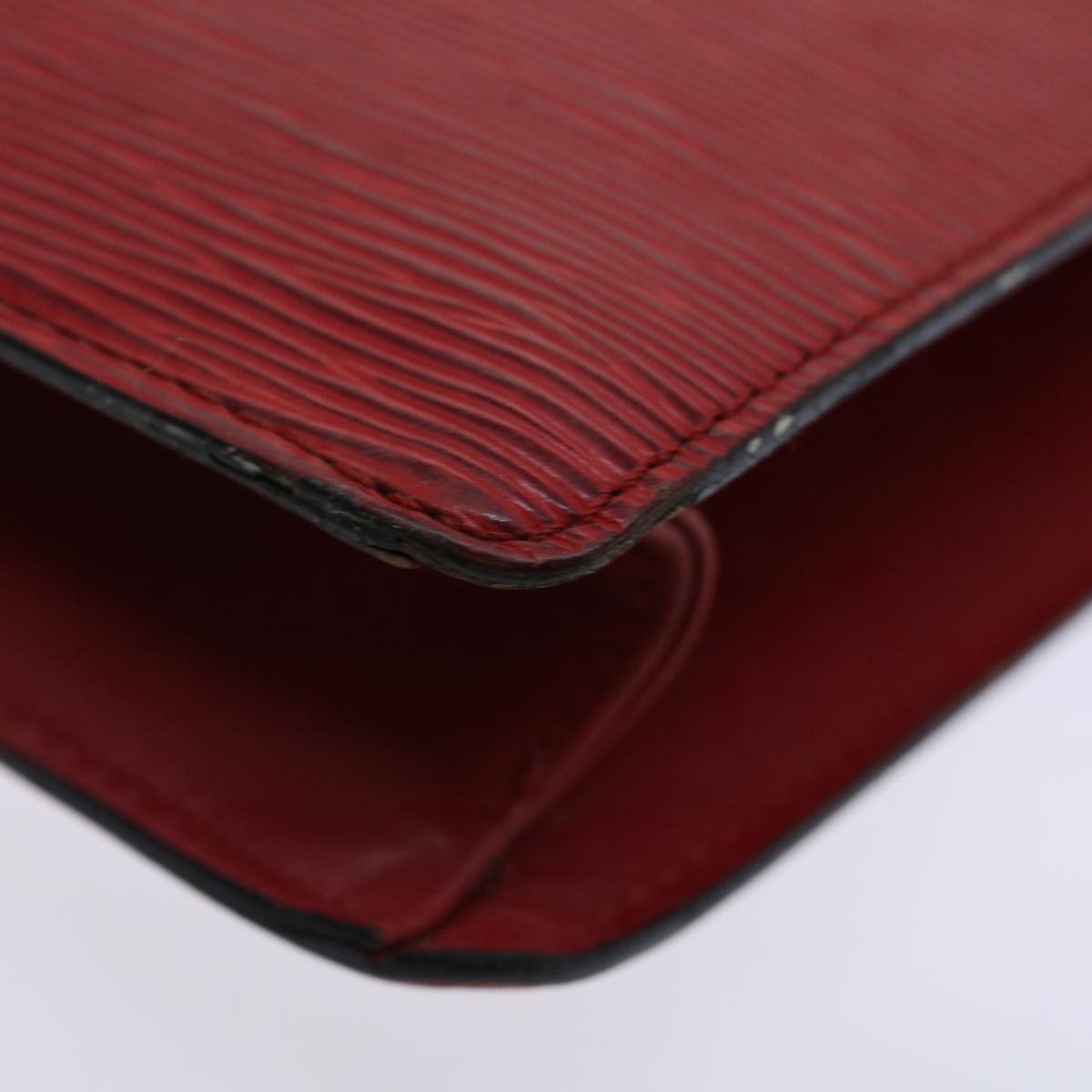 LOUIS VUITTON Epi Monceau 28 Hand Bag Red M40783 LV 70927