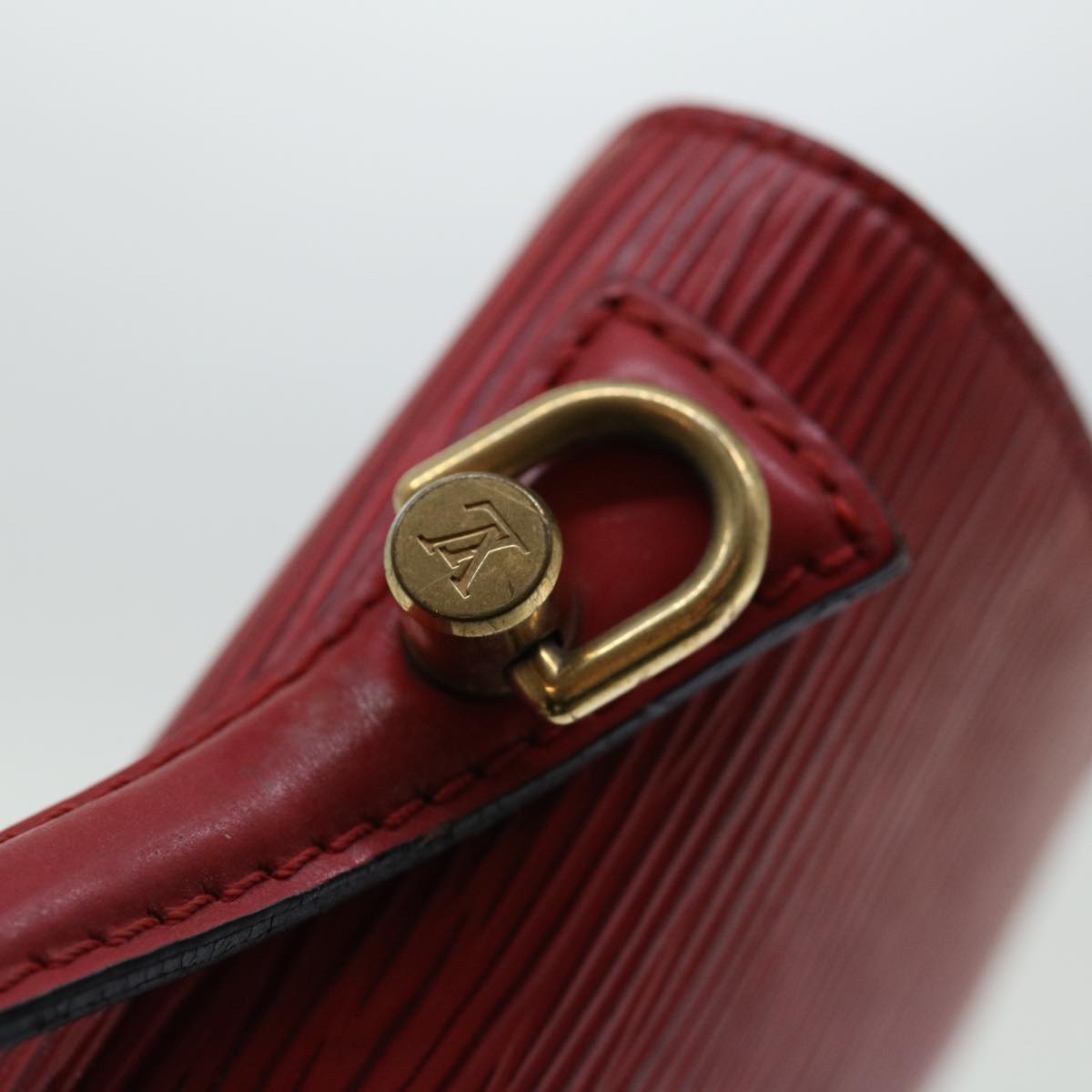 LOUIS VUITTON Epi Monceau 28 Hand Bag Red M40783 LV 70927