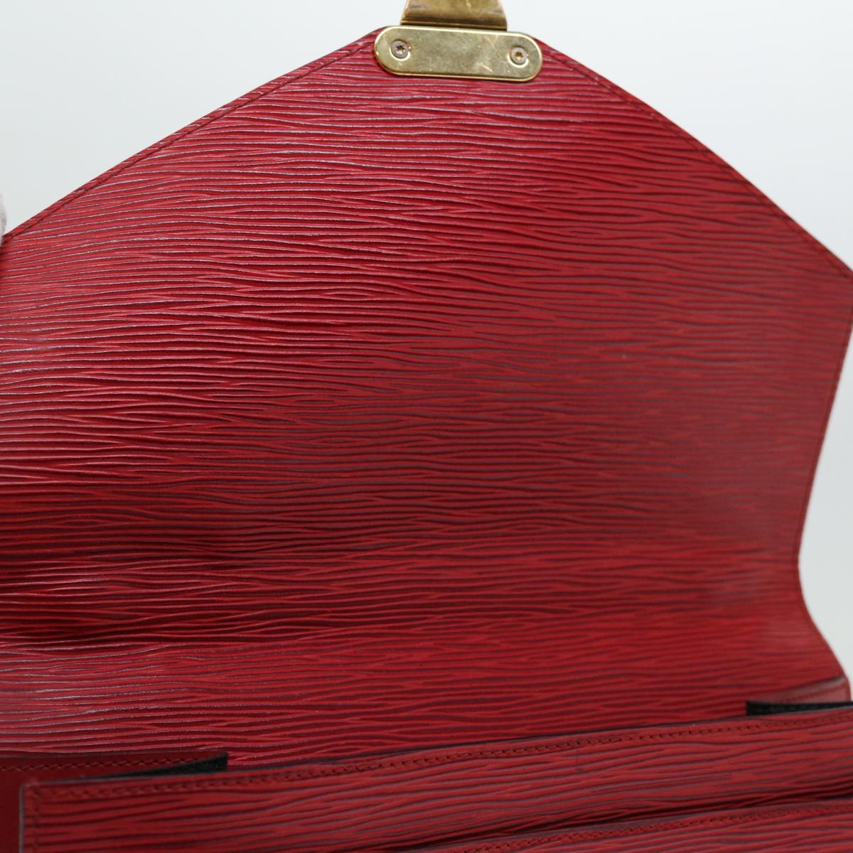 LOUIS VUITTON Epi Monceau 28 Hand Bag Red M40783 LV 70927