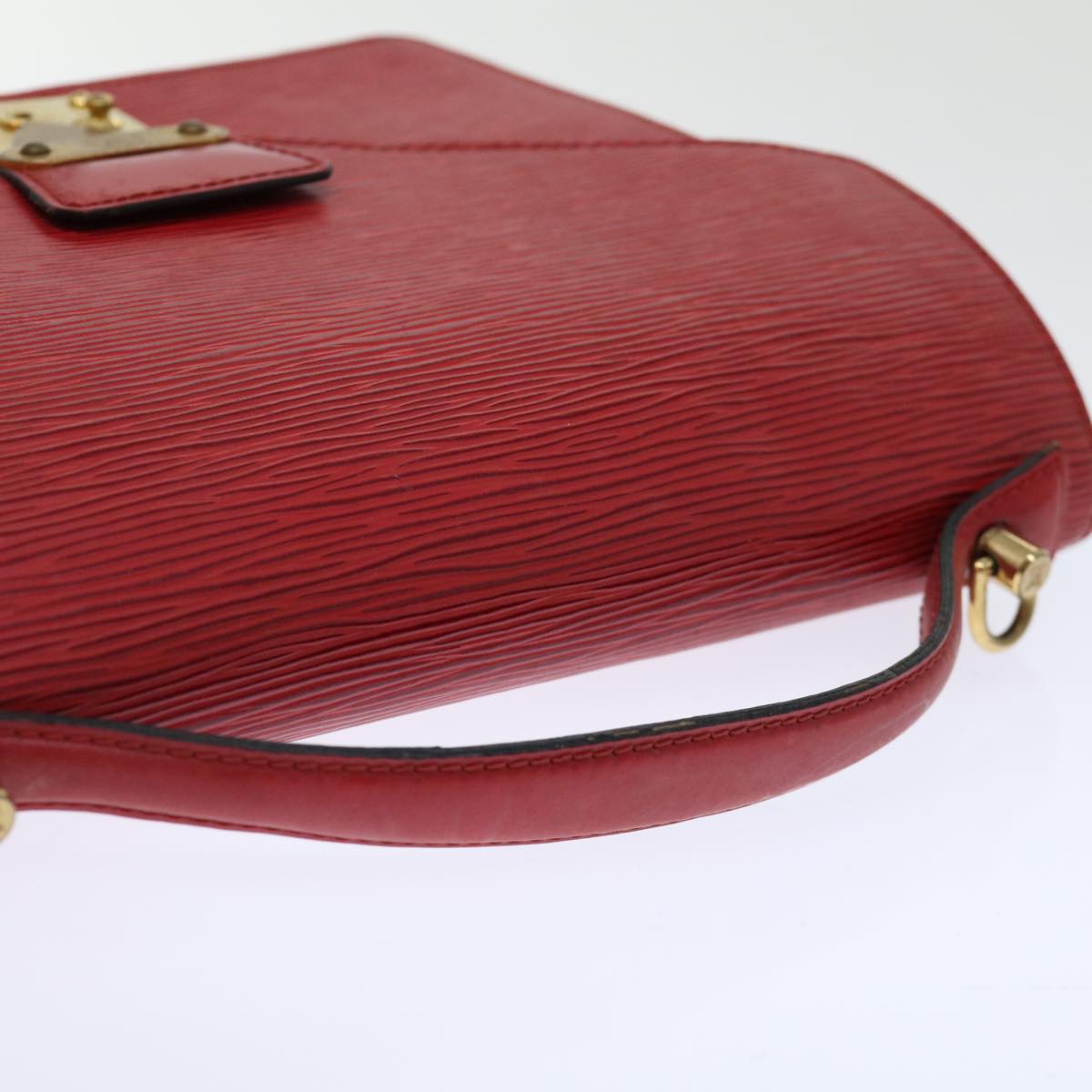 LOUIS VUITTON Epi Monceau 28 Hand Bag Red M40783 LV 70927