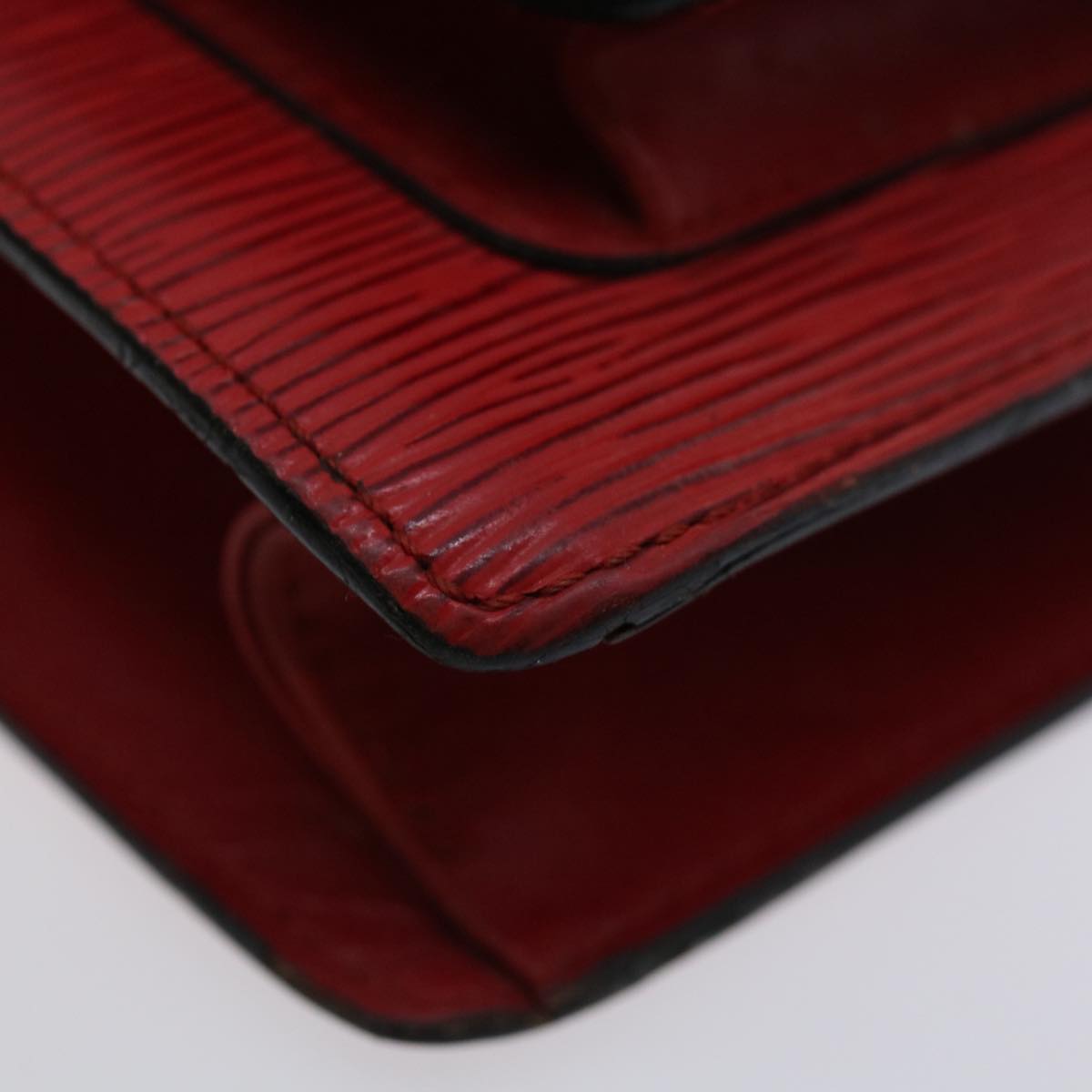 LOUIS VUITTON Epi Monceau 28 Hand Bag Red M40783 LV 70927