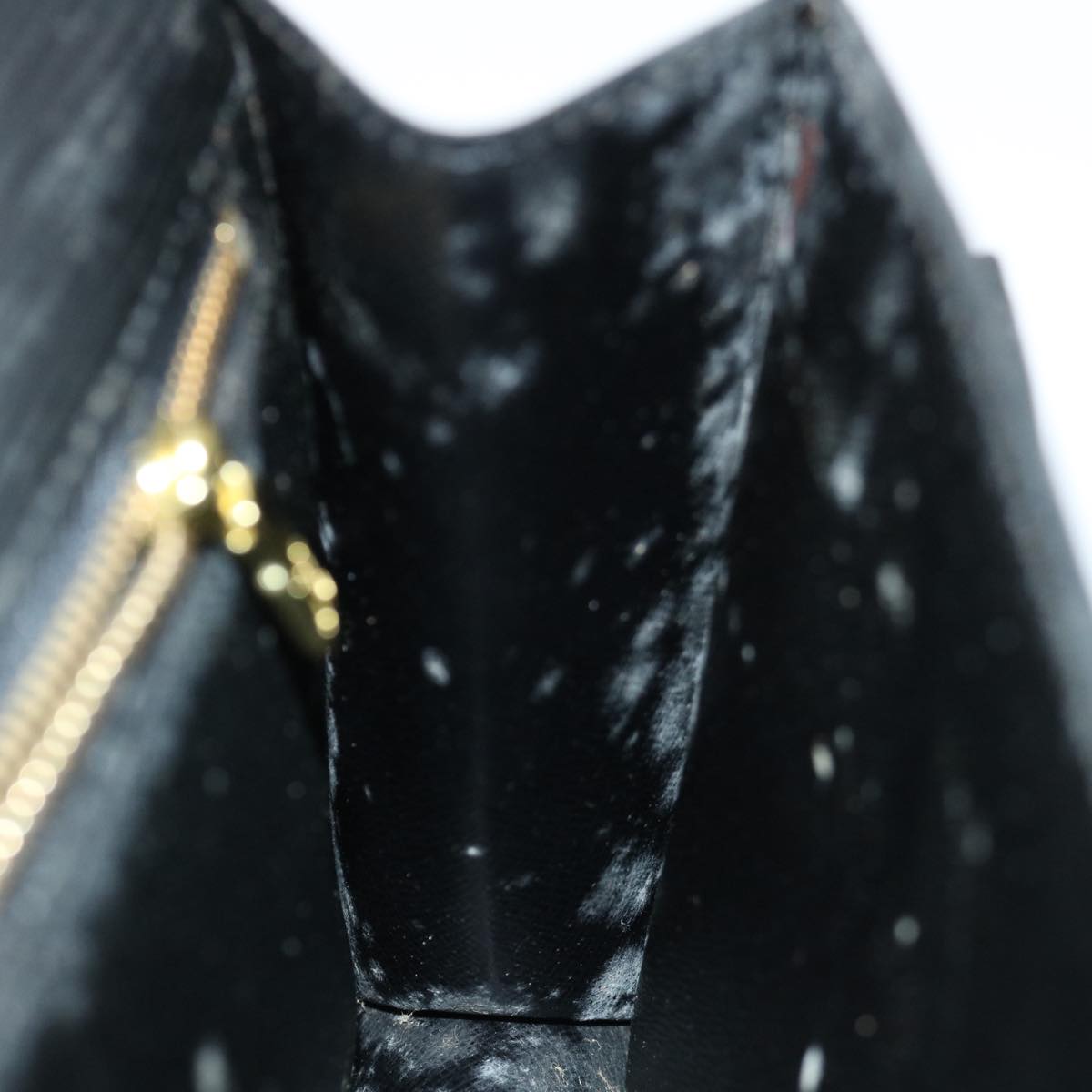 LOUIS VUITTON Epi Serie Dragonne Hand Bag Black M52612 LV 70928
