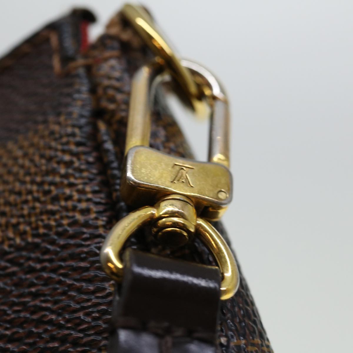 LOUIS VUITTON Damier Ebene Pochette Accessoires Pouch N41206 LV 70932