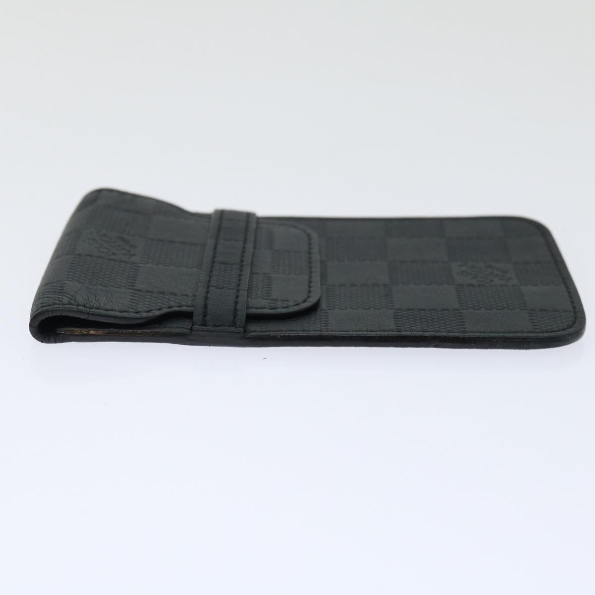 LOUIS VUITTON Damier Infini  iPhone Case Onyx N63110 LV 70940