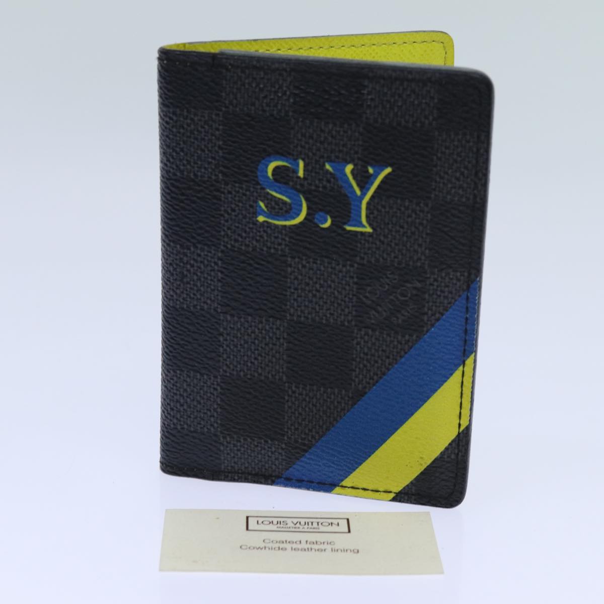 LOUIS VUITTON Damier Graphite Organizer De Poche Card Case N63143 LV 70941