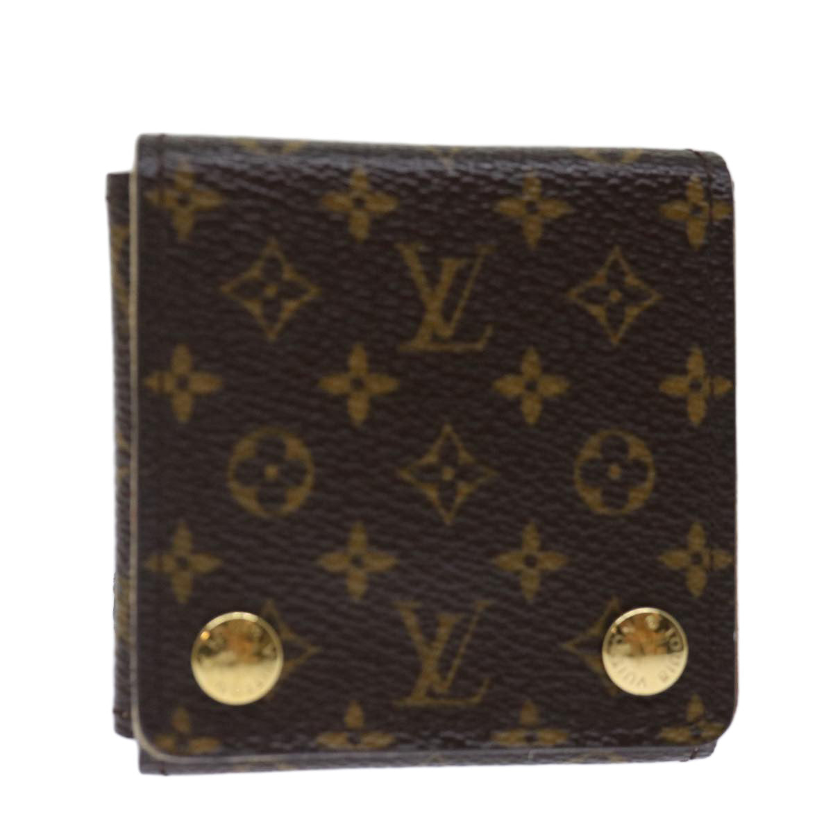 LOUIS VUITTON Monogram Jewelry Case Jewelry Box LV 70942
