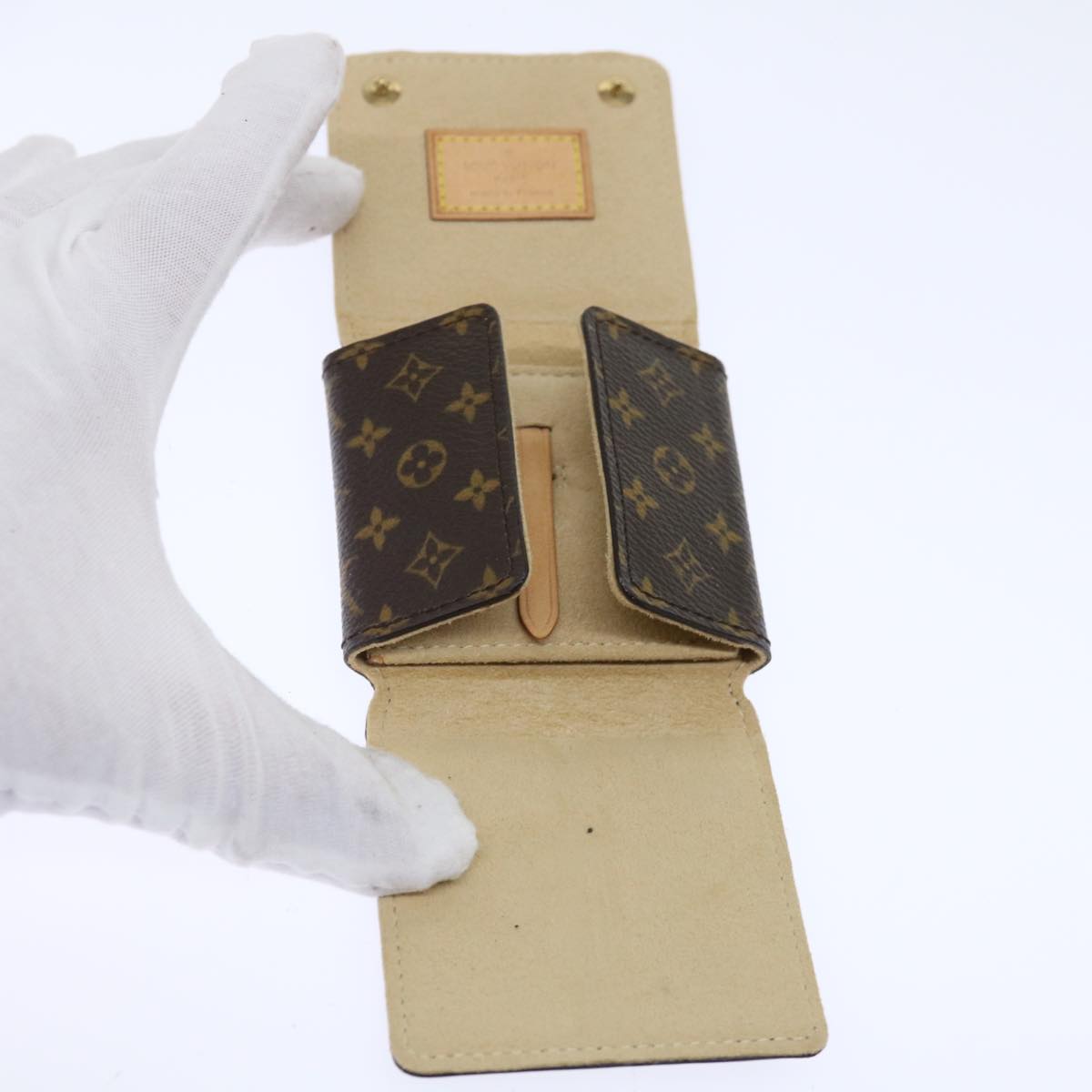 LOUIS VUITTON Monogram Jewelry Case Jewelry Box LV 70942