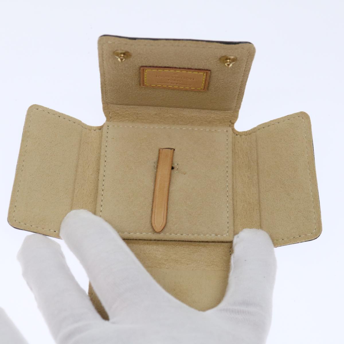 LOUIS VUITTON Monogram Jewelry Case Jewelry Box LV 70942