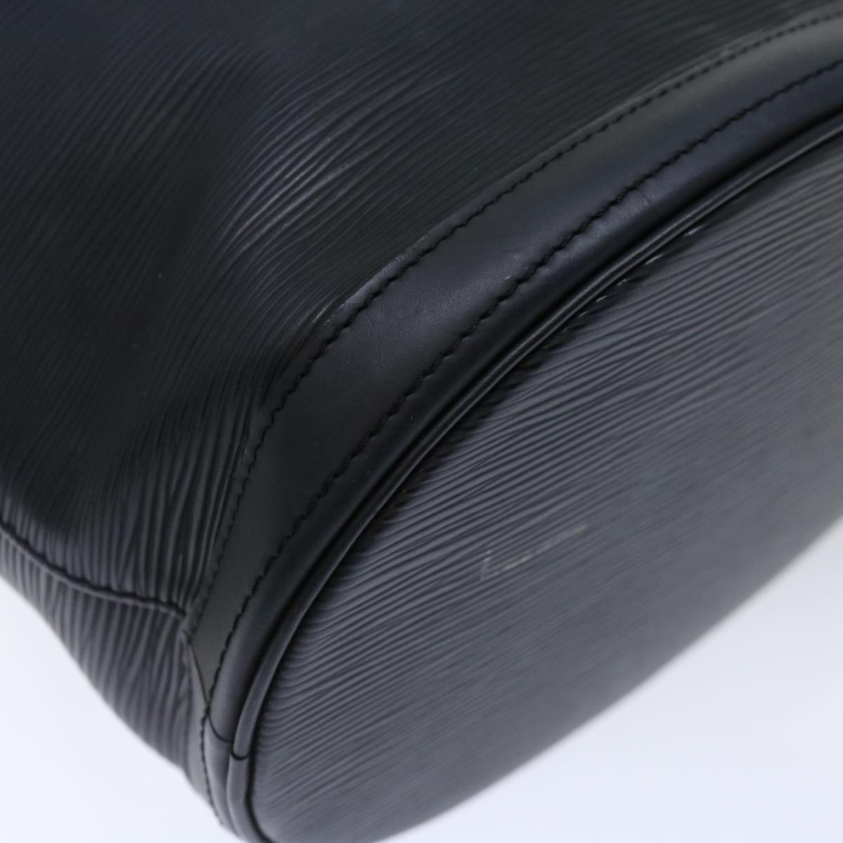 LOUIS VUITTON Epi Bucket PM Shoulder Bag Black M58992 LV 70952