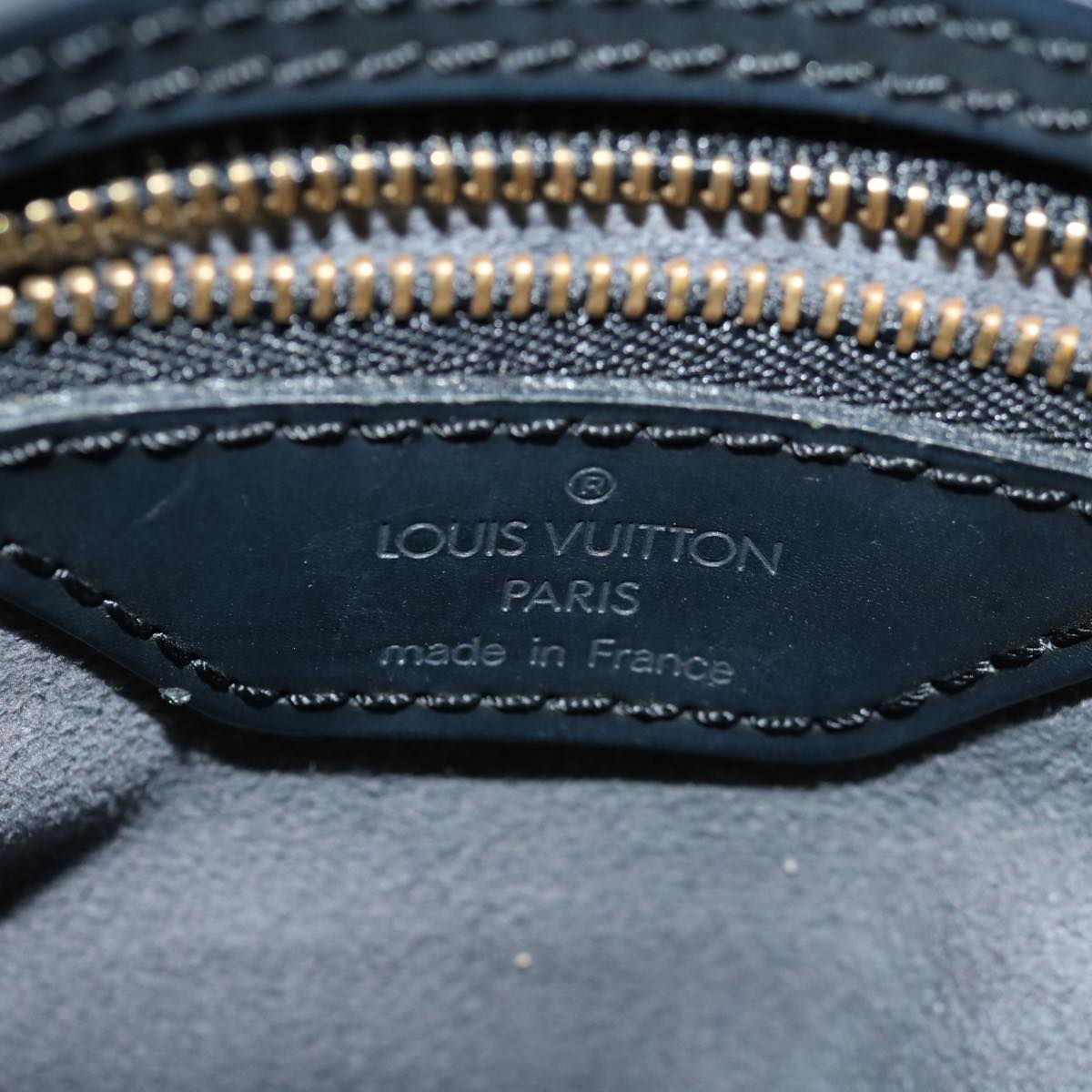 LOUIS VUITTON Epi Bucket PM Shoulder Bag Black M58992 LV 70952