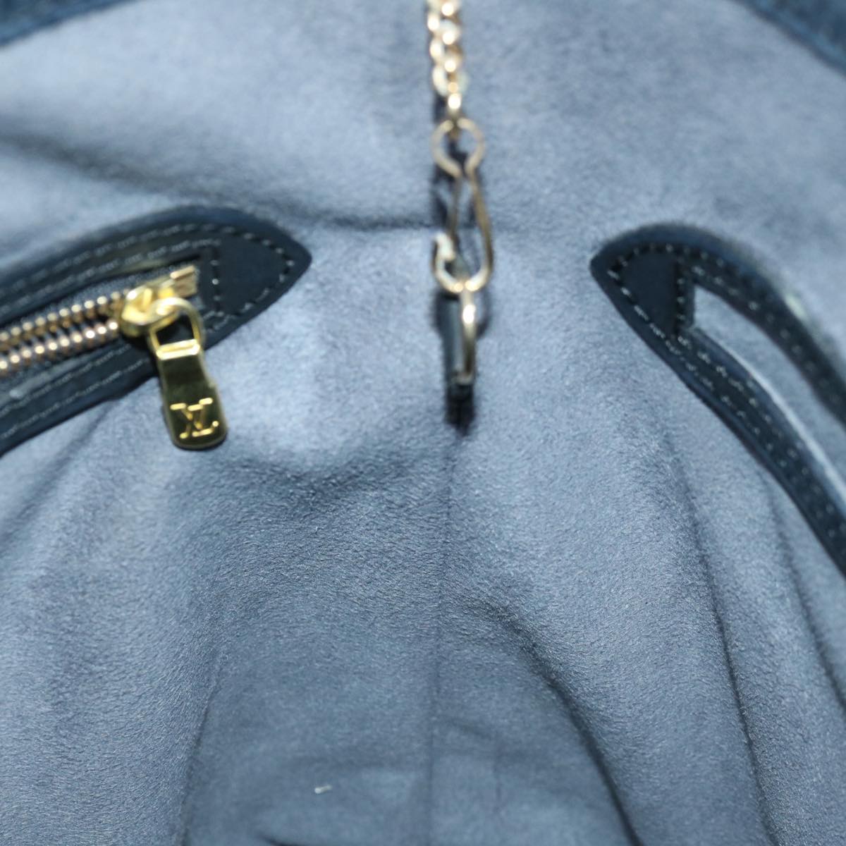 LOUIS VUITTON Epi Bucket PM Shoulder Bag Black M58992 LV 70952