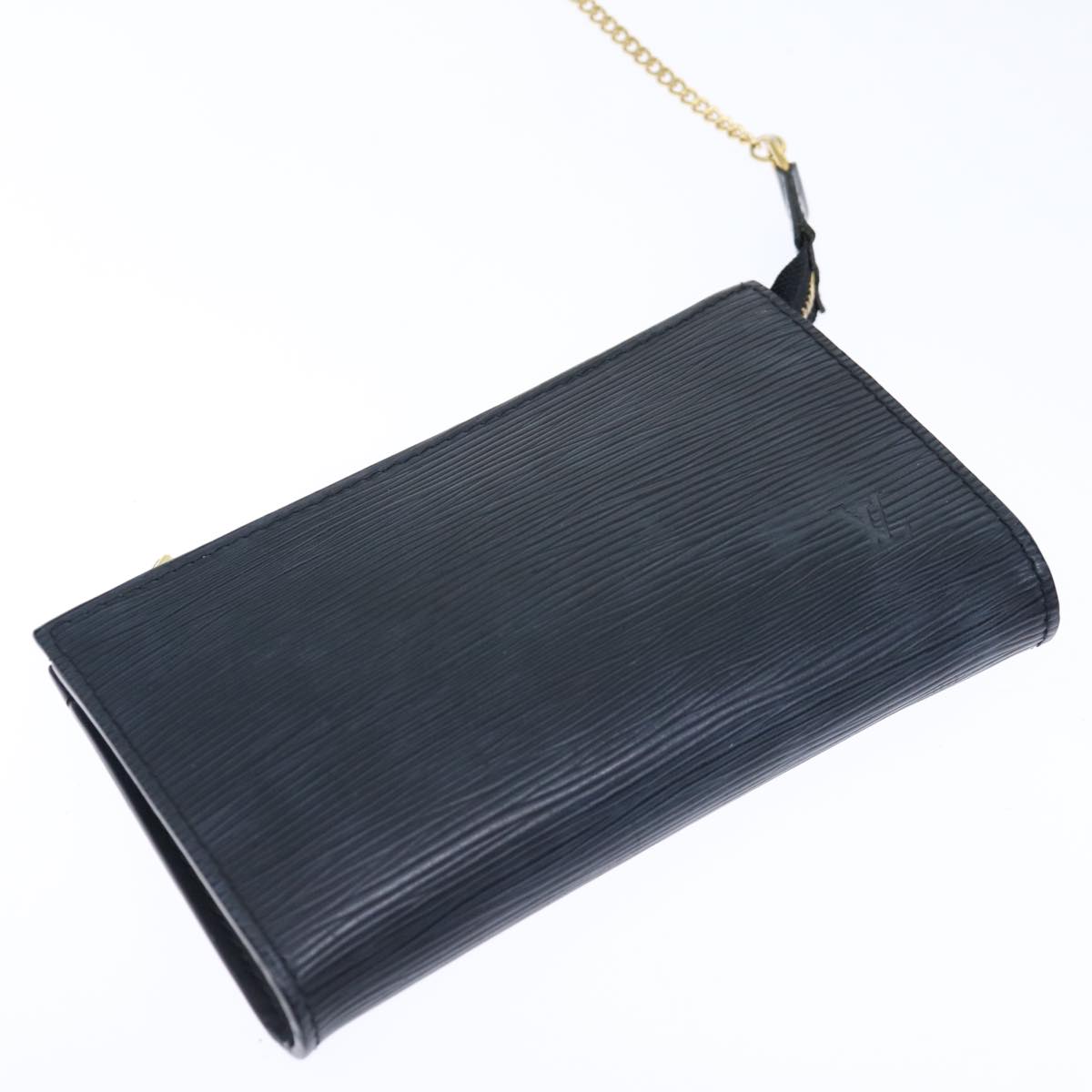 LOUIS VUITTON Epi Bucket PM Shoulder Bag Black M58992 LV 70952