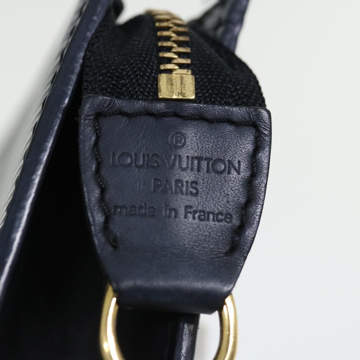 LOUIS VUITTON Epi Bucket PM Shoulder Bag Black M58992 LV 70952