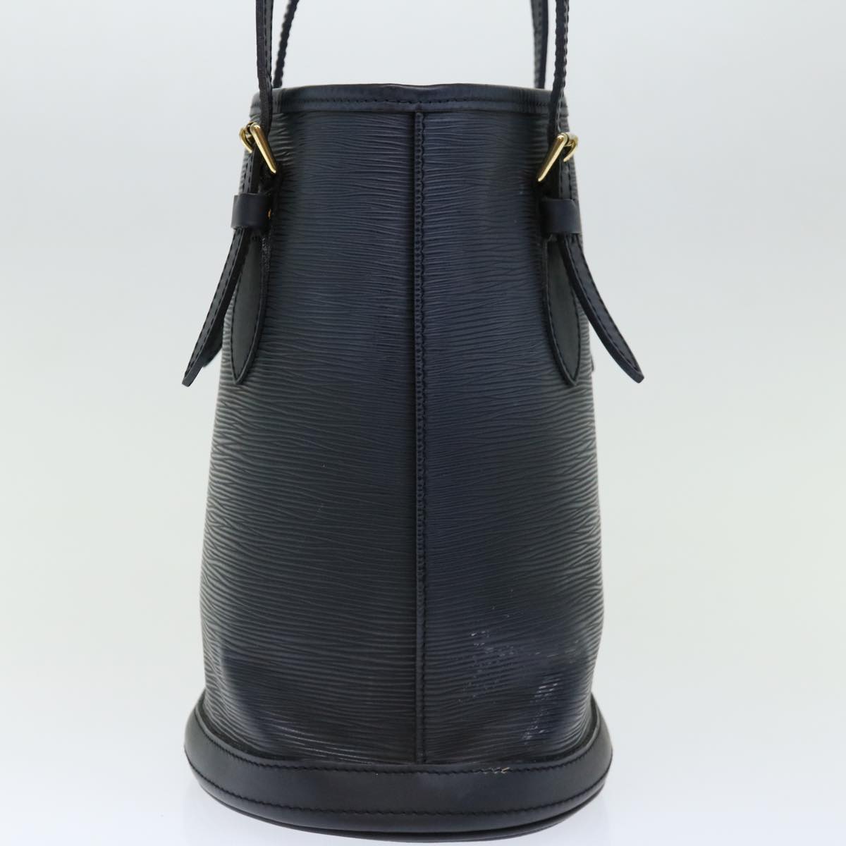 LOUIS VUITTON Epi Bucket PM Shoulder Bag Black M58992 LV 70952
