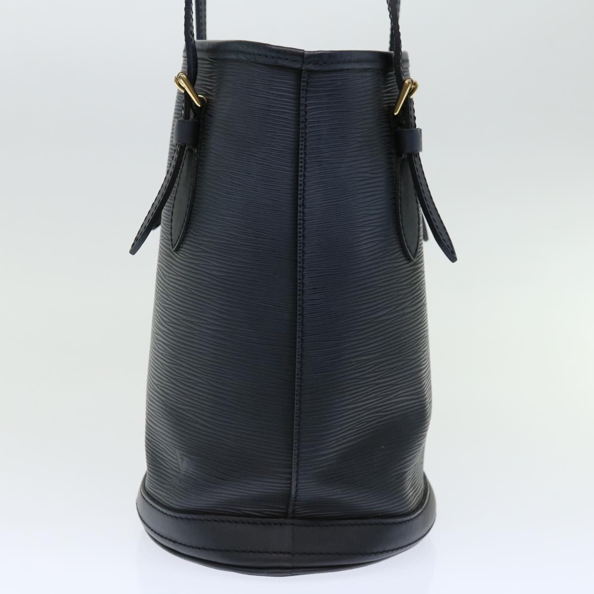 LOUIS VUITTON Epi Bucket PM Shoulder Bag Black M58992 LV 70952