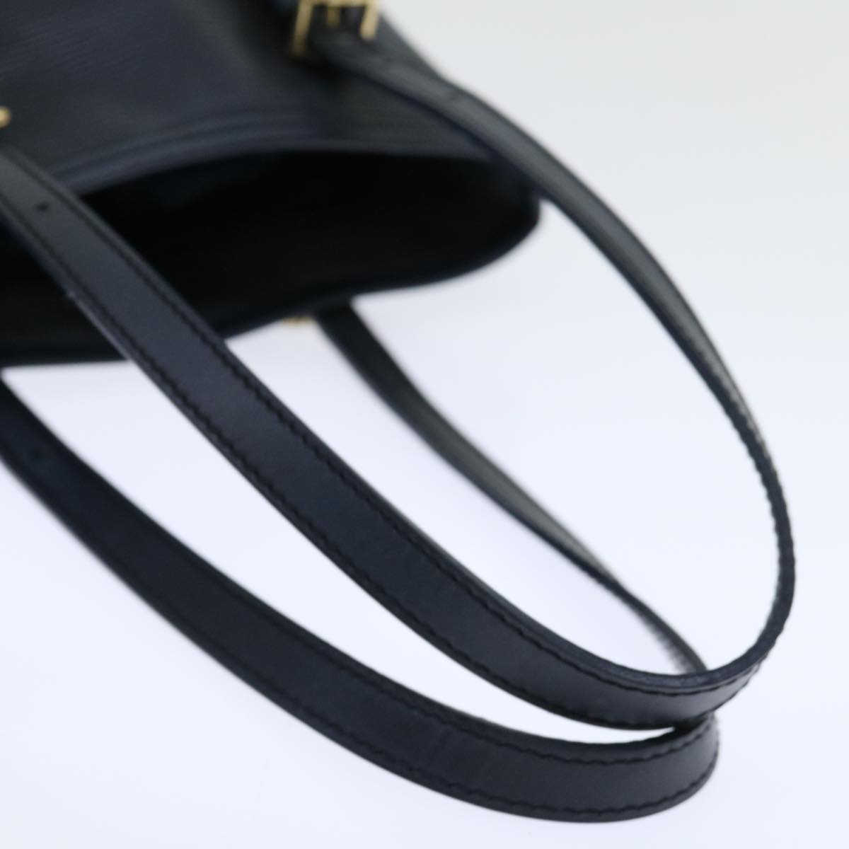 LOUIS VUITTON Epi Bucket PM Shoulder Bag Black M58992 LV 70952