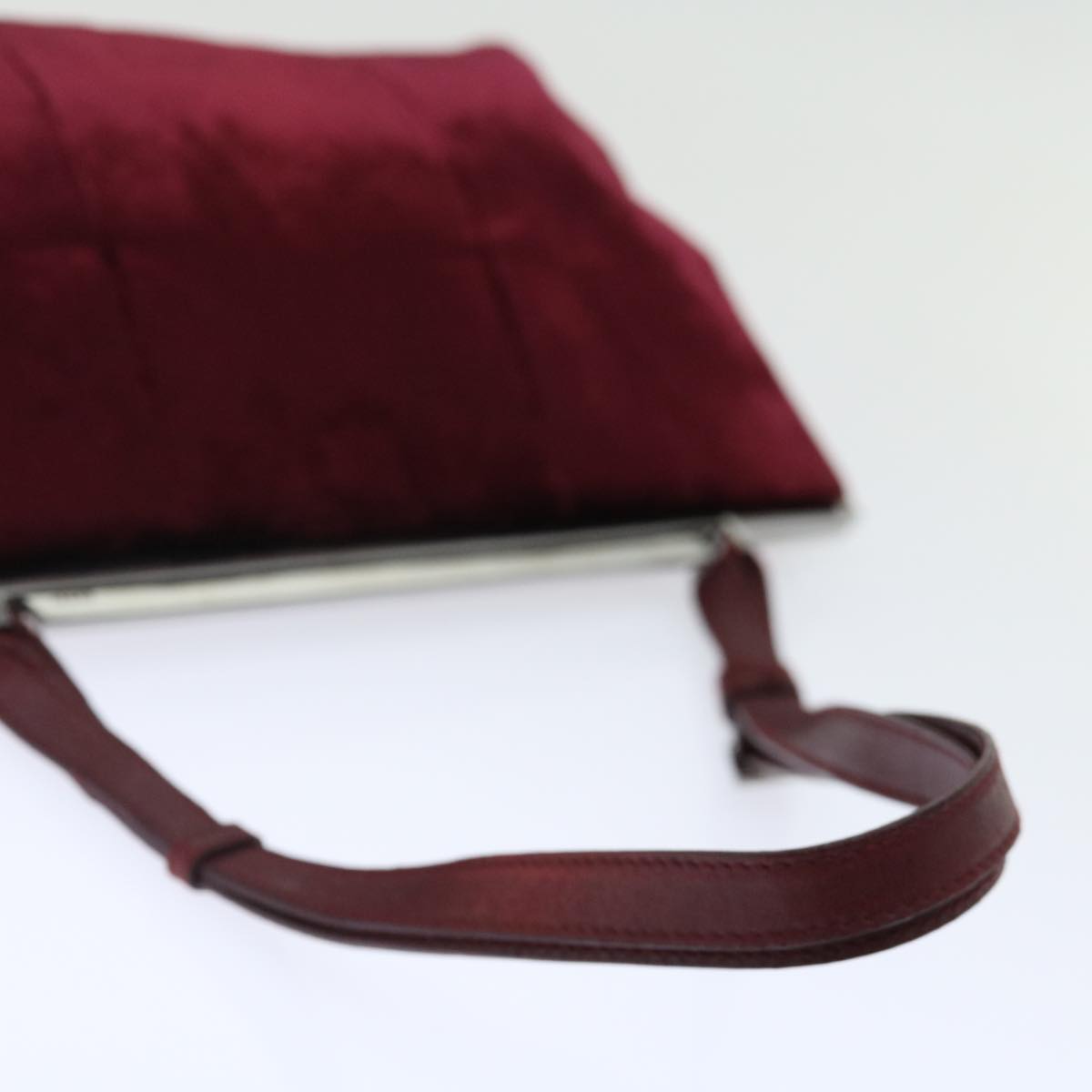 GUCCI Shoulder Bag Satin outlet Bordeaux 70958