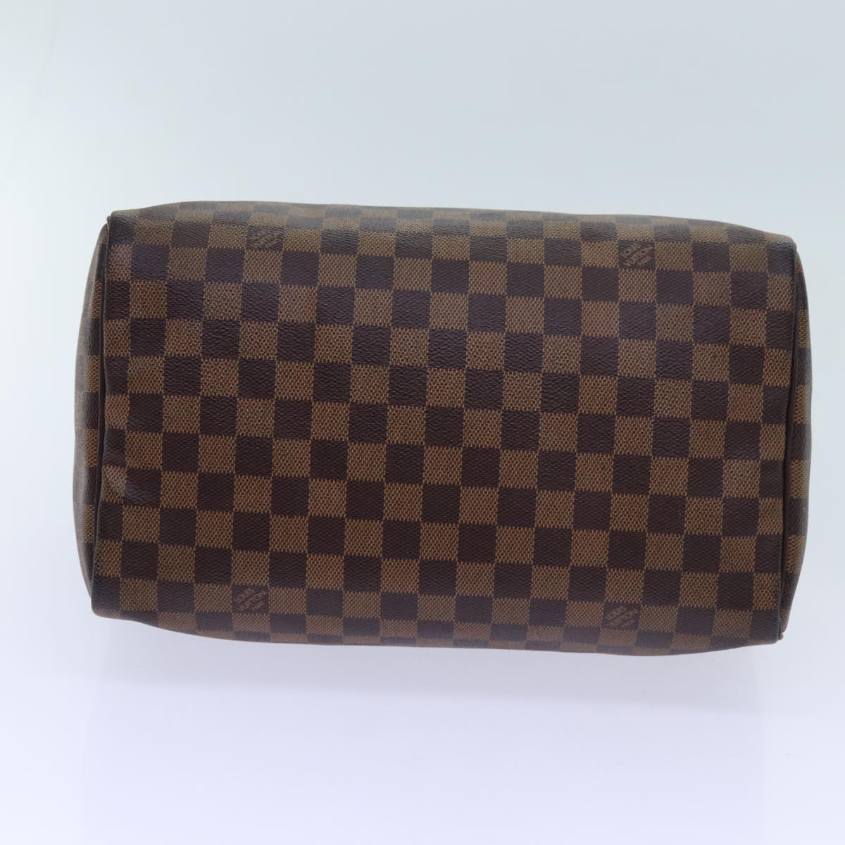 LOUIS VUITTON Damier Ebene Speedy 30 Hand Bag N41364 LV 70961