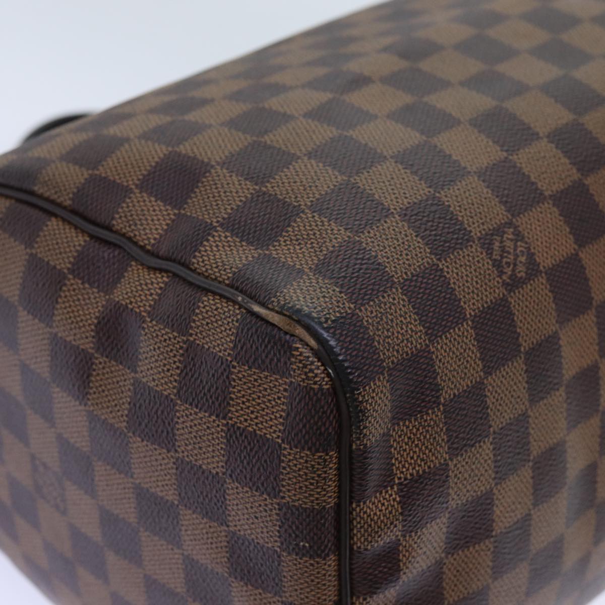 LOUIS VUITTON Damier Ebene Speedy 30 Hand Bag N41364 LV 70961