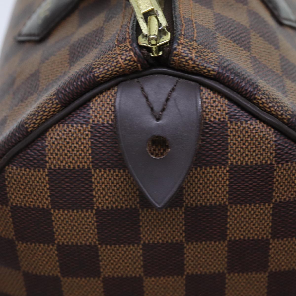 LOUIS VUITTON Damier Ebene Speedy 30 Hand Bag N41364 LV 70961