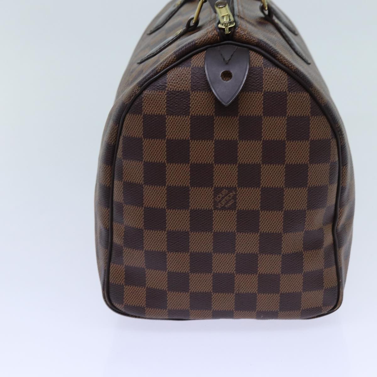 LOUIS VUITTON Damier Ebene Speedy 30 Hand Bag N41364 LV 70961