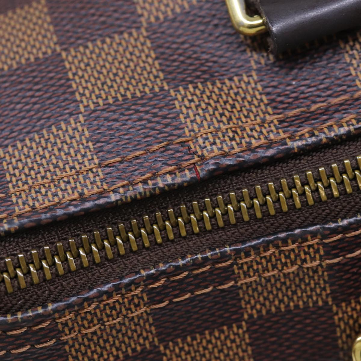 LOUIS VUITTON Damier Ebene Speedy 30 Hand Bag N41364 LV 70961