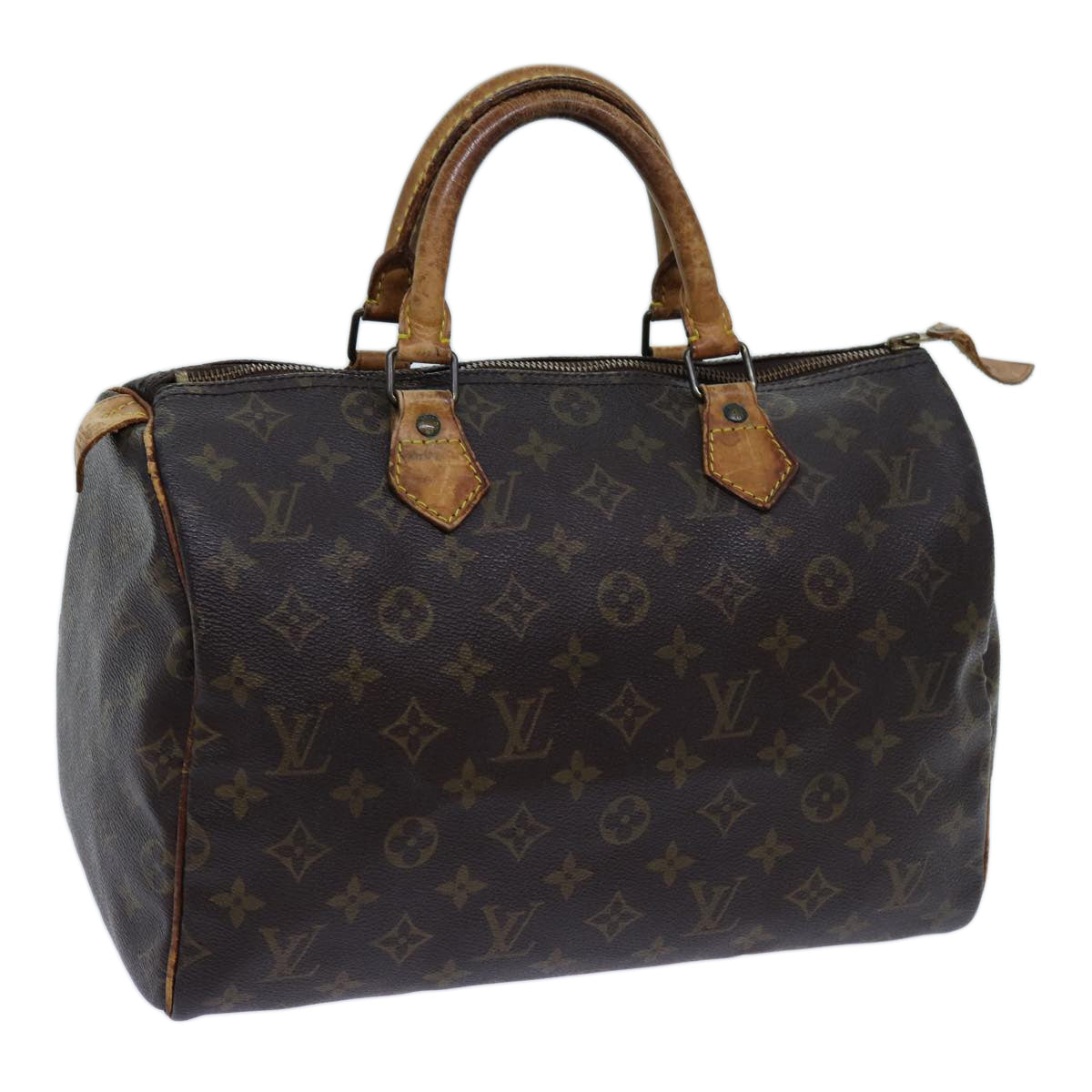 LOUIS VUITTON Monogram Speedy 30 Hand Bag M41526 LV 70963