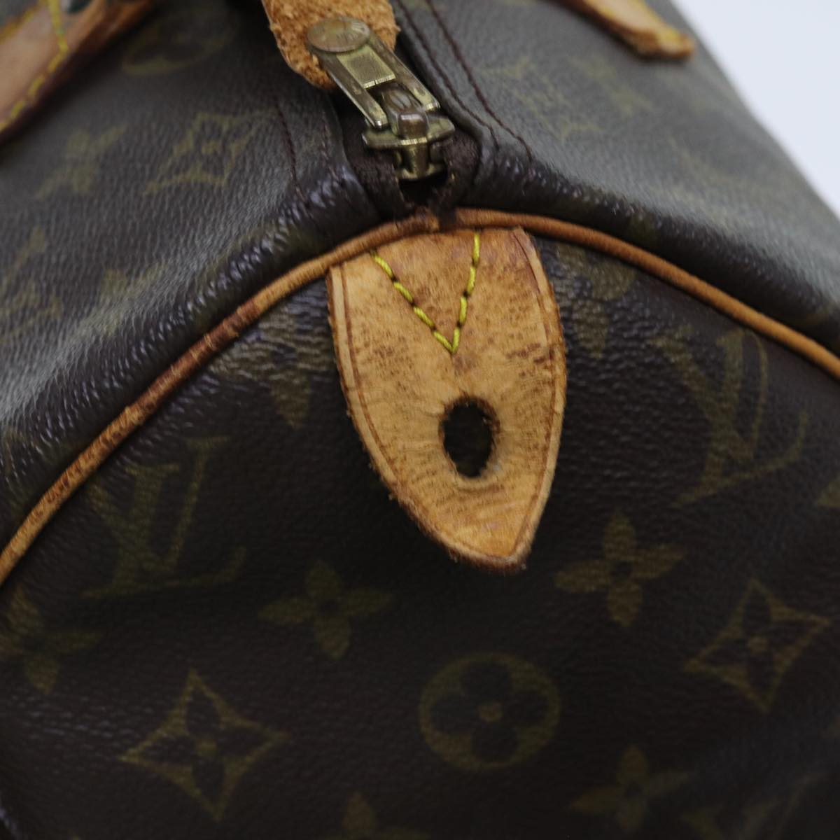 LOUIS VUITTON Monogram Speedy 30 Hand Bag M41526 LV 70963
