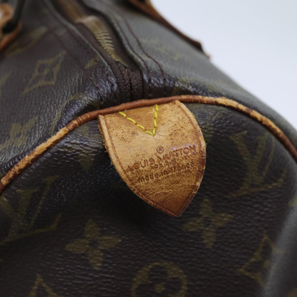 LOUIS VUITTON Monogram Speedy 30 Hand Bag M41526 LV 70963