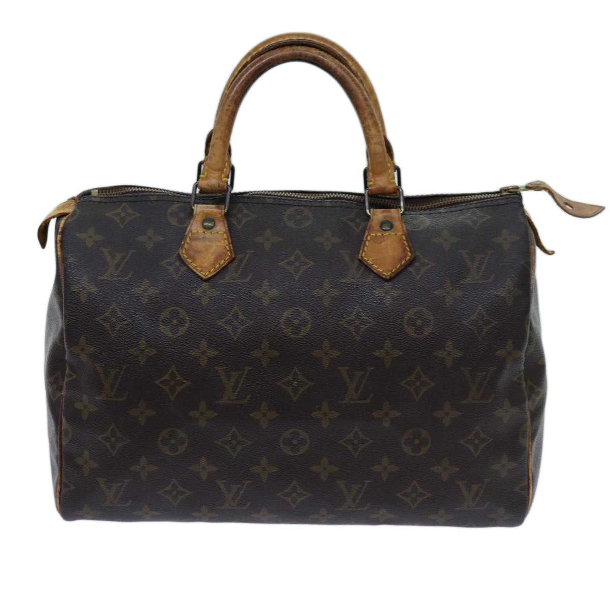 LOUIS VUITTON Monogram Speedy 30 Hand Bag M41526 LV 70963