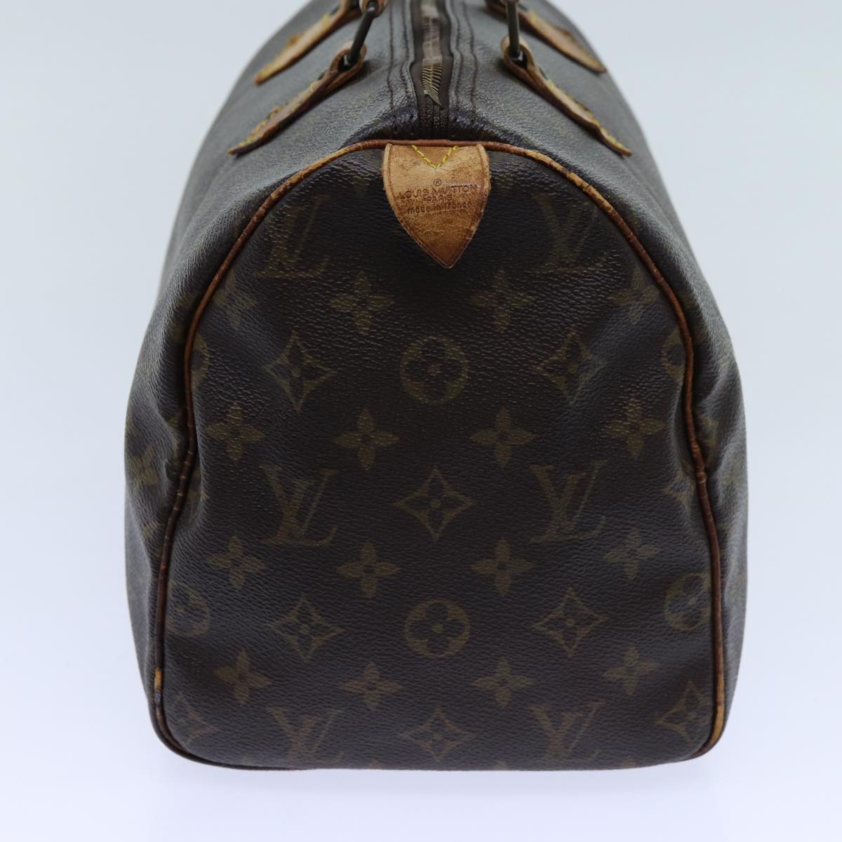 LOUIS VUITTON Monogram Speedy 30 Hand Bag M41526 LV 70963